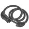 Antifurt bicicleta cu cifru, 12 x 800 mm, Keltin K02300