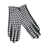 Manusi de dama din stofa pepite