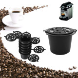 Set 5 capsule reutilizabile pentru Aparatele de Cafea Nespresso (Espressoare, AVEX