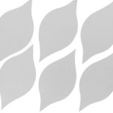Oglinzi decorative autocolante acrilice, formă picătură, 15 cm, set 6 buc, argintiu, CMCLASS