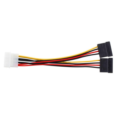 Adaptor cablu alimentare 4 pini IDE Molex la SATA foto