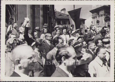 HST P2/588 Poză Aneta Iamandi la Praga anii 1930 foto