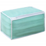 Sac pentru spalat incaltamintea, 3 straturi de protectie, realizat din poliester, dimensiuni 33 x 19 x 19 cm, Verde