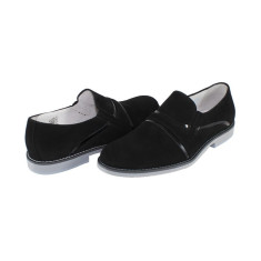 Pantofi eleganti barbati piele naturala - Conhpol negru - Marimea 43