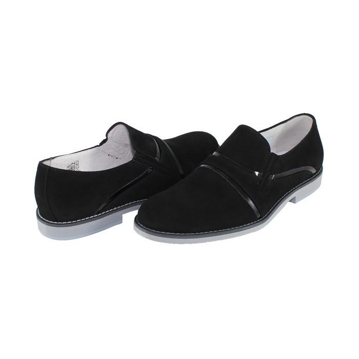 Pantofi eleganti barbati piele naturala - Conhpol negru - Marimea 44