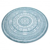 Covor FUN Napkin şerveţel cerc - albastru, cerc 200 cm