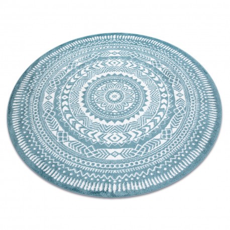 Covor FUN Napkin şerveţel cerc - albastru, cerc 200 cm