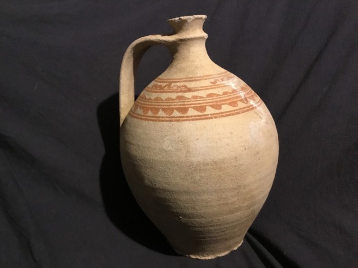 Arta si Traditie - Vechi ulcior de Sisesti / Mehedinti model interesant a doua jumatate a sec XX !