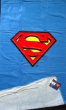 Prosop Superman copii baieti casa plaja piscina bazin mare baie 100% bumbac