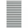 Jaluzea tip zebra gri &icirc;nchis lățime țesătură 125,9 cm poliester