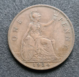 H816 Marea Britanie One Penny 1934, Europa