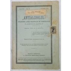 ANTIALCOOLUL , BULETINUL LIGEI NATIONALE DE TEMPERANTA , NR. 10 , 1916