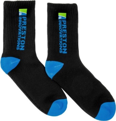 Ciorapi PRESTON Waterproof Socks, UK 10-13, EU 44-48, Black-Blue foto