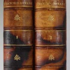 Dictionar francez-roman de Theodoru Codrescu , vol I-II , 1875