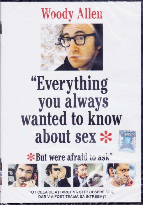 DVD Film de colectie: Tot ceea ce ati vrut sa stiti despre sex, ... ( Woody Allen ; SIGILAT - vezi descriere )