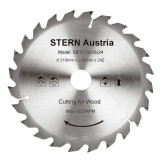 Cumpara ieftin Disc aluminiu pentru fierastrau cu panza circulara 60 dinti 185mm Stern SBT185/60