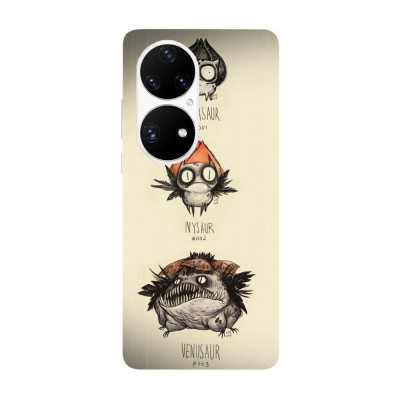 Husa compatibila cu Huawei Nova Y70 model Bulbasaur evolutions Tenebrism Style, Silicon, TPU, Viceversa foto