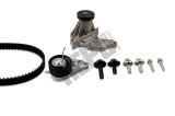 Kit distributie + pompa apa Ford Courier Pick-Up, Fiesta, Fiesta IV, Fiesta V, Focus C-Max; Mazda 121 III, 2; Volvo C30, S40 II, V50 Motor 1.0 i,