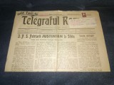 ZIARUL TELEGRAFUL ROMAN 20 FEBRUARIE 1949