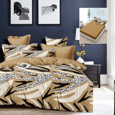 Lenjerie finet 6 piese cu husa - 160x200 si 180x200 (hf6p232) foto