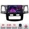 Navigatie Toyota Hilux 2008-2014 A-143 4+64 InCell Display 1K Android Waze USB Navigatie Internet Youtube Radio CarStore Technology