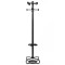 Cuier hol tip pom IMK, metal + plastic, 12 agatatori, negru, 54 x 54 x 173 cm