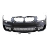 Set bara fata BMW Seria 3 (E92/93), COUPE/CABRIO, 03.2010-12.2013, cu 4 gauri spalator si 4 senzori parcare; grunduit, de vopsit; type M4; cu grile i