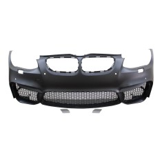 Set bara fata BMW Seria 3 (E92/93), COUPE/CABRIO, 03.2010-12.2013, cu 4 gauri spalator si 4 senzori parcare; grunduit, de vopsit; type M4; cu grile i