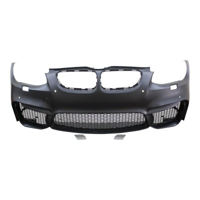 Set bara fata BMW Seria 3 (E92/93), COUPE/CABRIO, 03.2010-12.2013, cu 4 gauri spalator si 4 senzori parcare; grunduit, de vopsit; type M4; cu grile i foto