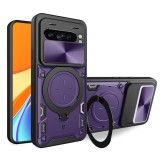 Husa pentru google pixel 9 / 9 pro - guard pro, pro anti-spy, purple