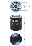 Filtru ulei MAHLE OC540