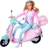 STEFFI LOVE SET PAPUSA STEFFI PE SCUTER CU ACCESORII