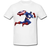 Tricou &quot; Captain America - running &quot;