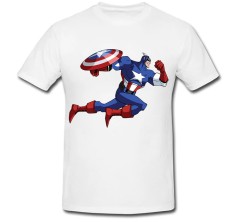 Tricou &amp;quot; Captain America - running &amp;quot; foto