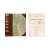 V. A. Urechia, Istoria școalelor de la 1800-1864, două tomuri colligate, 1892, cu dedicație pentru Iosif Vulcan