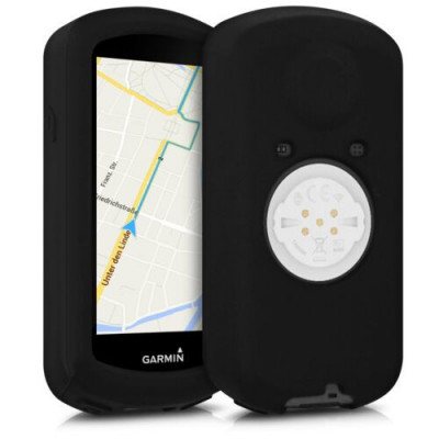 Husa de protectie pentru GPS Garmin Edge 1030/Edge 1030 Plus, Kwmobile, Negru, Silicon, 43314.01 foto