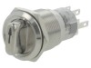 Comutator rotativ 3 poziții DP4T 24V
