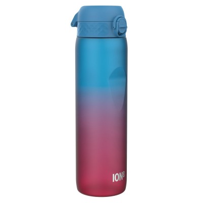 Sticla apa Times To Drink, recyclon, 1L, Blue&amp;amp;Pink - Ion8 foto