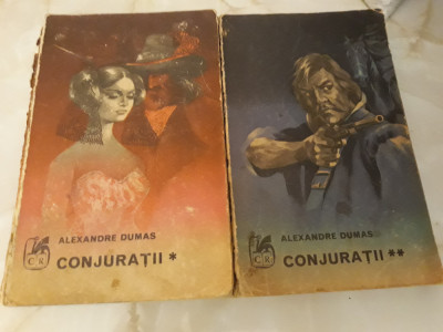 Conspiratorii - Alexandre Dumas 2 volume foto