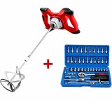 Amestecator electric profesional Campion 3000W 800 RPM viteza variabila pentru mortar vopsea adezivi glet