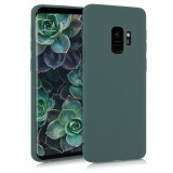 Husa pentru Samsung Galaxy S9, Silicon, Verde, 44089.171, Carcasa, Kwmobile