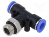 Racord push-in T PNEUMAT G 1/4 0,95-15bar