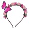 Set de Deghizare Bentita Hawaii Flori si Fluturi, Multicolor