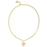 Colier Guess Falling In Love JUBN02230JWYGT/U Aur Galben Inimă Damă Oțel 45 cm