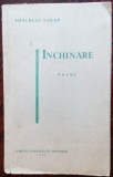 Cumpara ieftin ADALBERT SUKUP - INCHINARE (POEME) [editia princeps, 1933]