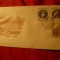 Plic FDC - 70 Ani Teatrul National Praga 1953 Cehoslovacia