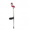 Lampa solara exterioara cu LED galben, model Flamingo, din metal, H 68 cm