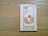 PLATON - LYSIS - Interpretarea unui Dialog Platonic - 1969, 144 p., Alta editura