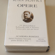 Ioan Slavici. Opere ((Vol. VI) Memorialistică. Închisorile mele -Academia Română