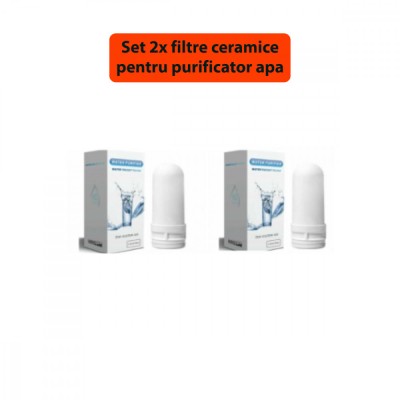 Set 2x rezerve filtre ceramice pentru purificator apa foto